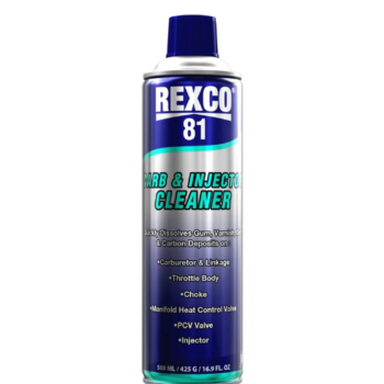 Chất tẩy rửa hệ thống phun nhiên liệu và bộ chế hòa khí REXCO 81 CARB & INJECTOR CLEANER 300 ML/ 225 G/ 10.1 FL OZ