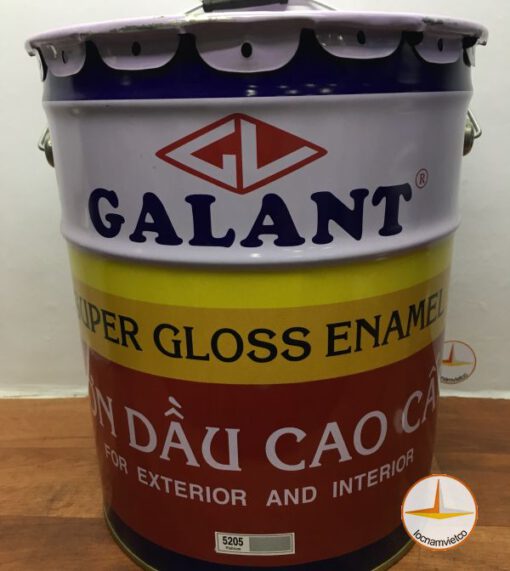 Sơn dầu Galant Platinum 5205_17.5L màu xám